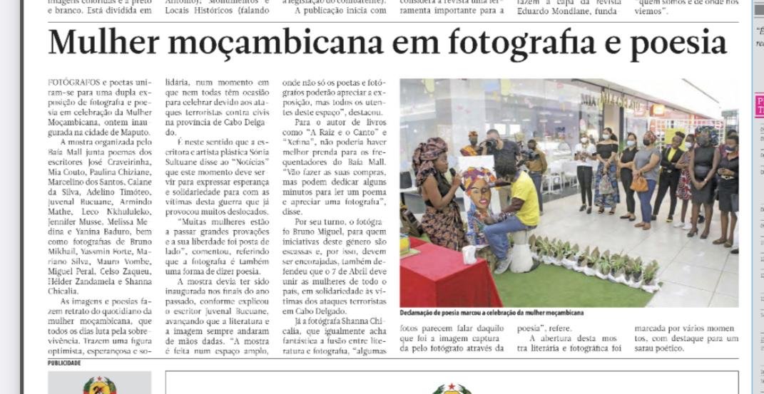 Mulher moçambicana em fotografia e poesia